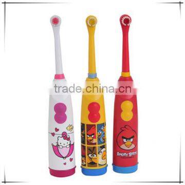 Kids Printing Electric Toothbrushes With Changeable Head and Battery