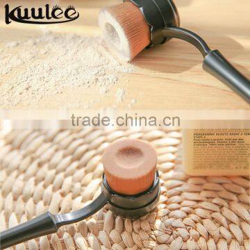 New Long Handle Round Cosmetic Mineral Make up Brush photo-4