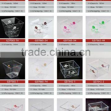 Pudding Cup With Lid Free Shipping Transparent Pudding Cup photo-2