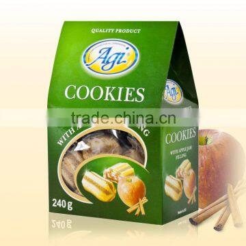 AGI COOKIES with apple jam filling 0,240 kg