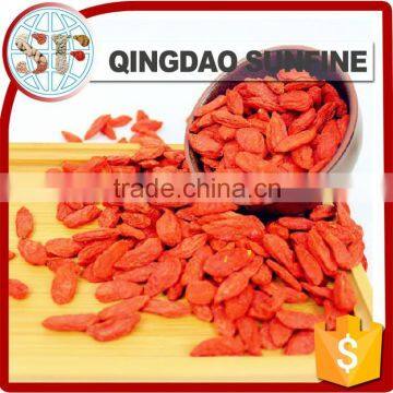 Extract dried goji berries