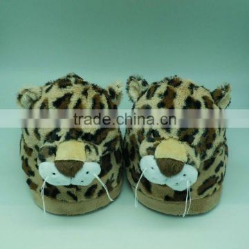 cheap plush animal shaped Indoor slippers