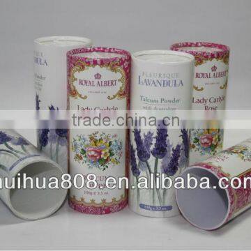 Round Shape Talcum Powder Cosmetic Packaging Can