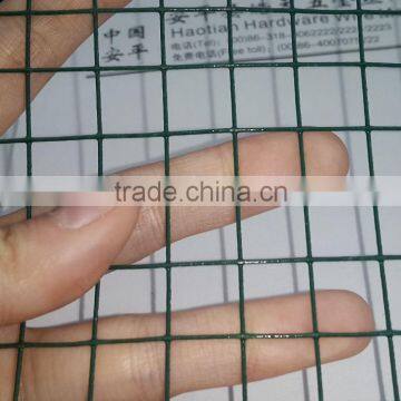 Alibaba best discount!1/2'' galvanized PVC coated welded wire mesh bottom price / ISO 9001 factory export welded wire fence mesh