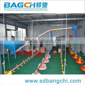 Hot sale chicken farming equipment/High quality automatic pan feeding system