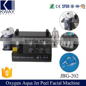 Home Used Water Jet Peel Water Oxygen Spray Oxygen Facial Skin Whitening Spray Machine. Diamond Peel Machine