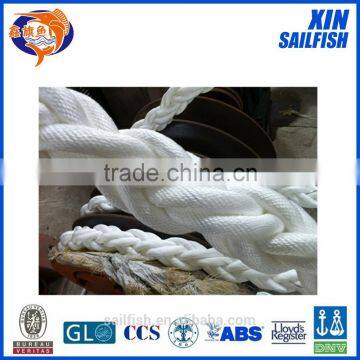 Euroflex 8 strand Nylon mooring line for ship