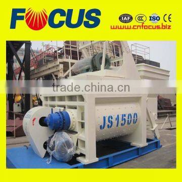 Beton batching machine from China JS1500 towable concrete mixers in Brazil