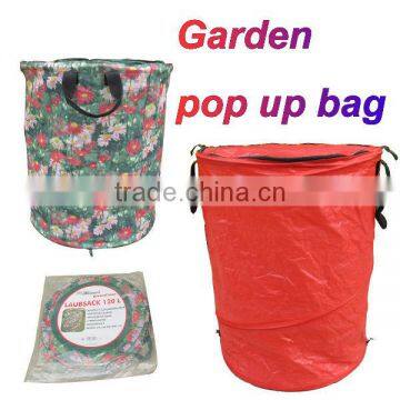 Flower Printed Pop up Bag Garden Bag Garden Leaves Bag Fits Western Garden photo-2