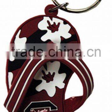 South Carolina Fighting Gamecocks Flip Flop PVC Keychain photo-2