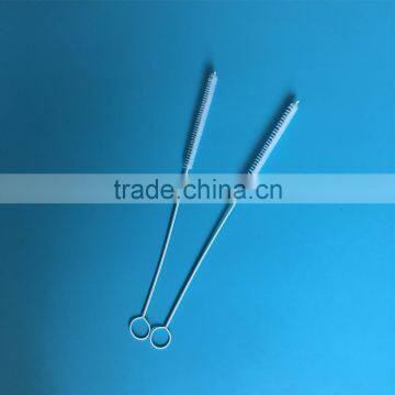 Nylon wire steel wire tube brush with loop