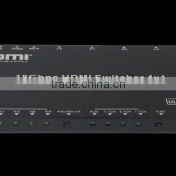 New Fashion Best Quality VOXLINK 2.0 4*1 4K 60HZ HDMI Switcher PSE