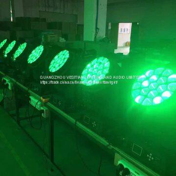 ZOOM Full Color 19*15w Led Moving Head Sharp Light for Club/19pcs Led Moving Head /19*15w Shower Head Light photo-4