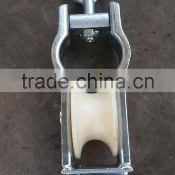 Dual-purpose Stringing Pulley With Nylon/Aluminum Wheel Cable Pulley Block photo-2