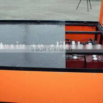 2 Seater 1000kg Open Cab Electric Platform Truck photo-3