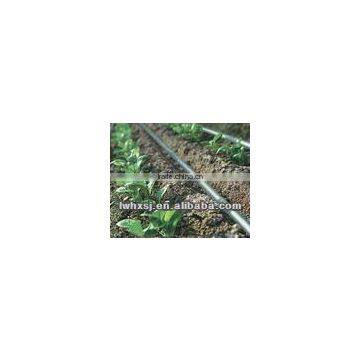 Inlaid cylindrical emitter 20mm drip irrigation pipe making machine