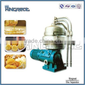 Continuous Disc Washing Separator for Vegetable Oil