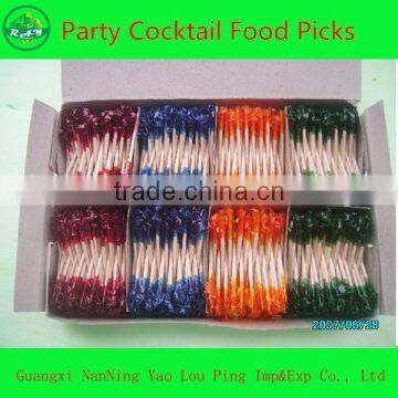 Tableware Decoration Wooden Toothpick Flag photo-5