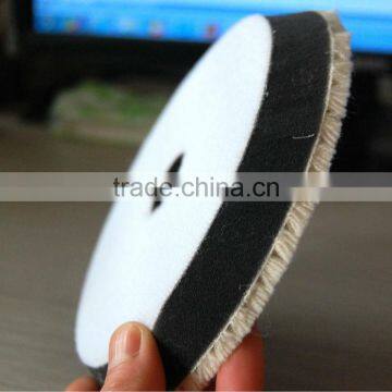 High quality polishing pads wool + foam pads