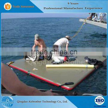 High Quality Private Small Inflatable PVC Floating Dock Pontoon for Sale photo-4