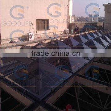 dome sky-lighting light-absorpting shade polycarbonate sheet for cover