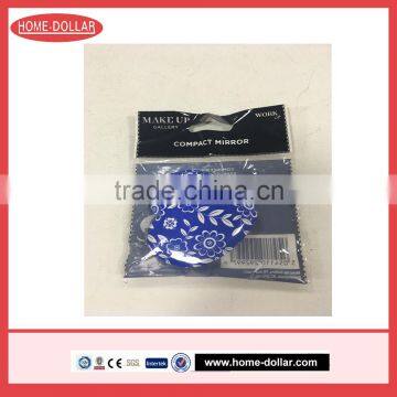 Promotional Ladies Fancy Makeup Metal Custom Bling Compact Mirror photo-3