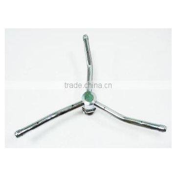 Rotary Brass 3-Arm Sprinkler With Base / Taiwan photo-3