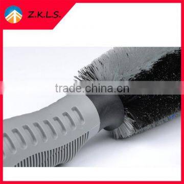 PP Car Wheel Brush Washing Brush With TPR Handle photo-4