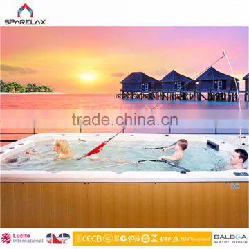 5 Years Warranty 5 Person Luxury Wirlpool Acrylic Balboa Swim Spa photo-5