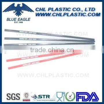 24cm logo printed melamine chopsticks