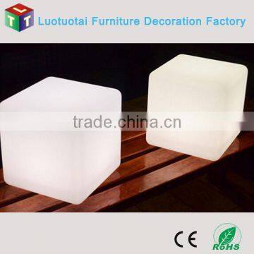 luminous decorative led lighting cube