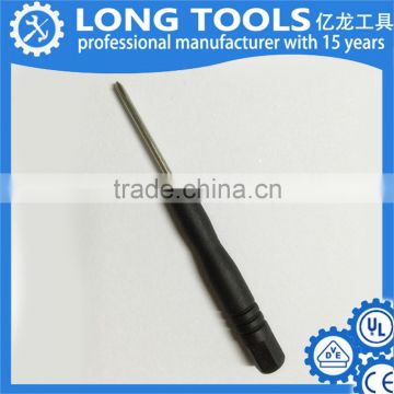 Hot sale plastic handle CRV material magnetic slotted screwdriver