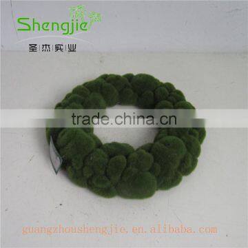 SJLJ013313 Artificial Moss / Plastic Moss Wreath for Decoration photo-4