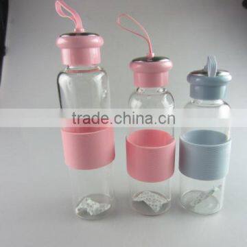 Glass Bottle With Silicone Heat Proof photo-2