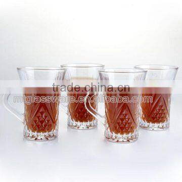 Machine Made Style Clear Glass Tea Cup For Tea photo-3