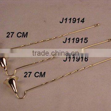 Mirror Polished Brass Candle Snuffer