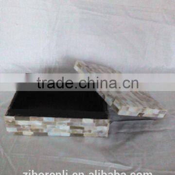 Seashell Mosaic Antique Large Chinese Floor Vases