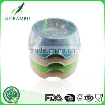 Fashional Endurable Pretty Design Bamboo Fiber Animal Water Bowl photo-6