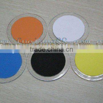 Cup pad, cup coaster, cup mat, metal coaster, promotional pad, promotional gift.