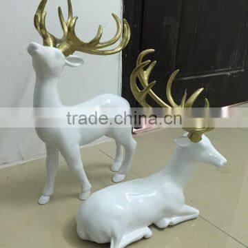Polyresin Christmas Reindeer Sculpture photo-4