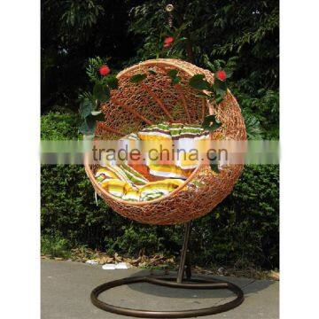 Flower Rattan Hanging Chair photo-2