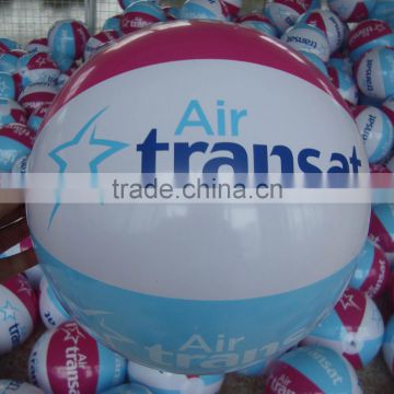 advertisement inflatable beach ball