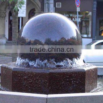 large stone garden stone carving marble rolling sphere fountain