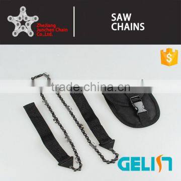 New Products Pocket Chain Saw Blades Survival hand chain saw with More Cutting Teeth Great for outdoor camping