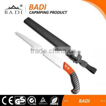 Powerful speedy cut thin light hand garden pruning wood saw from japanese saw with sheath cover