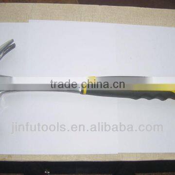 British/American claw hammers with hictory/plastic-coating/steel/wooden handle&one piece roofing hammer