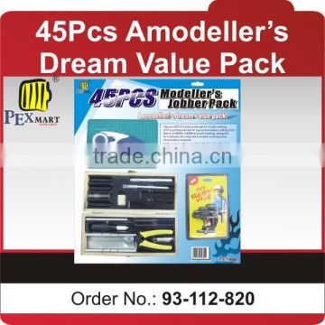 45pcs amodeller's dream value pack