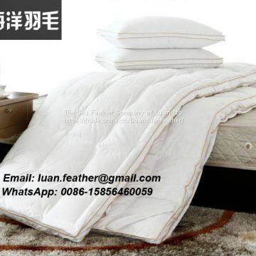White Goose Down and Feather Filled Mattress Topper Bed Mattress