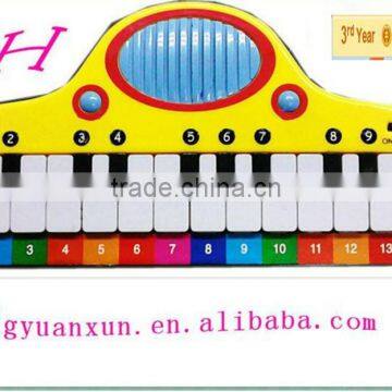 2015 NEW HOT FUNKY Fantastic colourful PLASTIC Educational Musical MINI BABY TOY PIANO Instrument for Kids supplier on alibaba