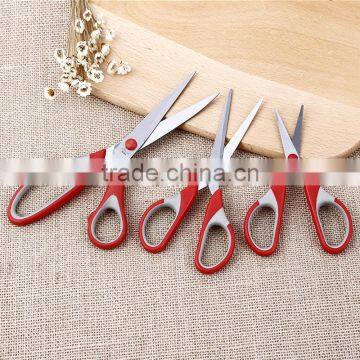 High Quality Rubber and Plastic Scissors Office Scissors Sets photo-6